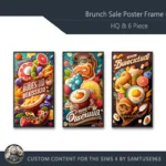 Brunch Sale Poster Frame #1 Samtuse963