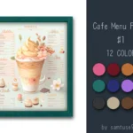 Cafe Menu Frame #1 Samtuse963