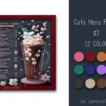 Cafe Menu Frame #3 Samtuse963