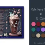 Cafe Menu Frame #3 Samtuse963