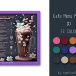 Cafe Menu Frame #3 Samtuse963