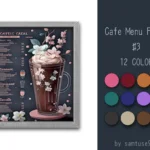 Cafe Menu Frame #3 Samtuse963