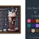 Cafe Menu Frame #3 Samtuse963