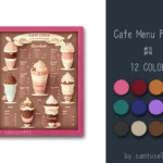 Cafe Menu Frame #4 Samtuse963