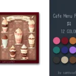 Cafe Menu Frame #4 Samtuse963
