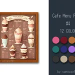 Cafe Menu Frame #4 Samtuse963