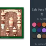Cafe Menu Frame #4 Samtuse963