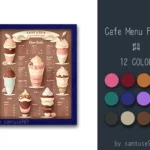 Cafe Menu Frame #4 Samtuse963