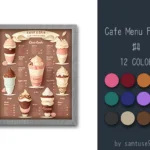 Cafe Menu Frame #4 Samtuse963