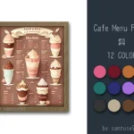 Cafe Menu Frame #4 Samtuse963