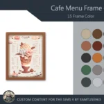 Cafe Menu Frame #5 Samtuse963