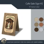 Cafe Sale Wooden Sign #2 Samtuse963