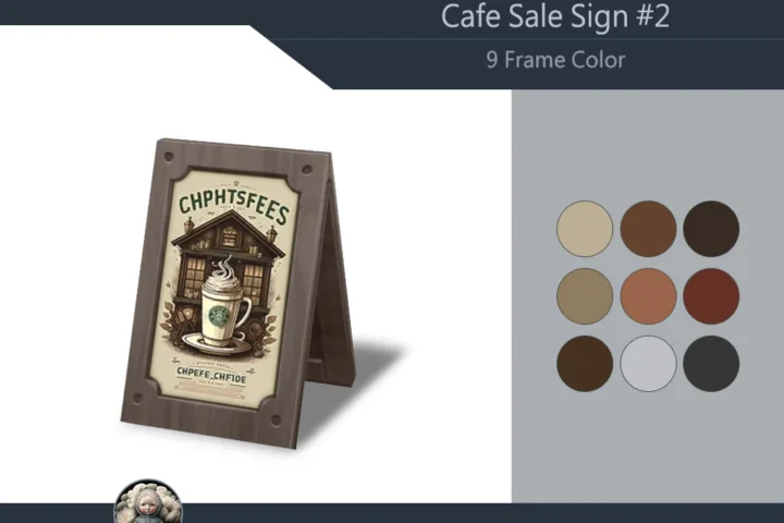 Cafe Sale Wooden Sign #2 Samtuse963