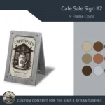 Cafe Sale Wooden Sign #2 Samtuse963