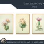 Classic Cactus Painting #2 Sellable Extra A Samtuse963