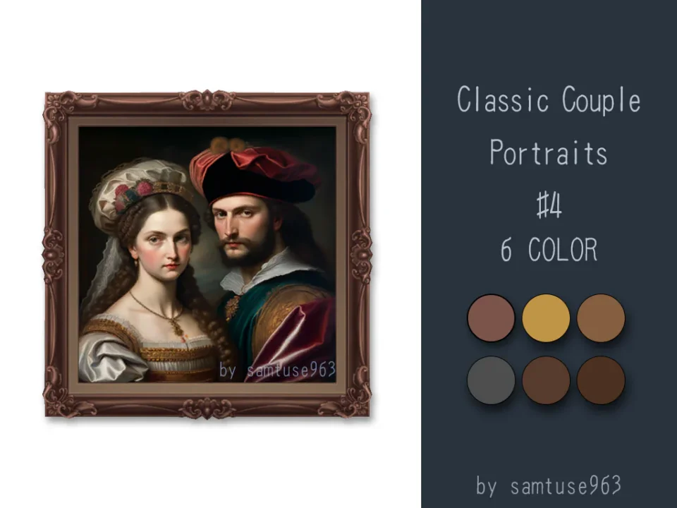 Classic Couple Portraits #4 Samtuse963