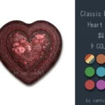 Classic Flower Heart Dance Rug #4 Samtuse963