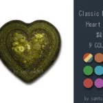 Classic Flower Heart Dance Rug #4 Samtuse963