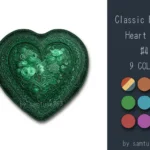 Classic Flower Heart Dance Rug #4 Samtuse963