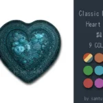 Classic Flower Heart Dance Rug #4 Samtuse963