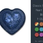 Classic Flower Heart Dance Rug #4 Samtuse963