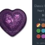 Classic Flower Heart Dance Rug #4 Samtuse963