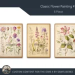 Classic Flower Painting #2 Sellable Extra A Samtuse963