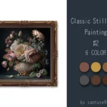 Classic Still Life Painting #2 Samtuse963