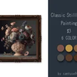 Classic Still Life Painting #3 Samtuse963