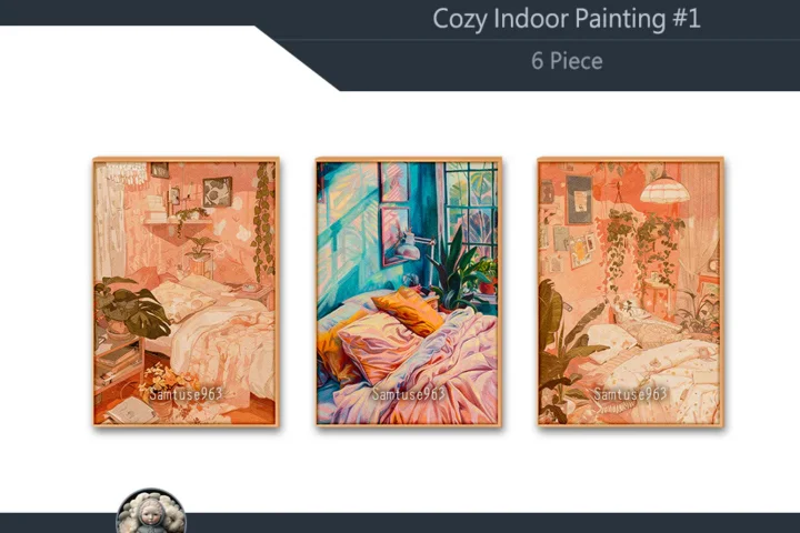 Cozy Indoor Painting #1 Sellable Extra A Samtuse963