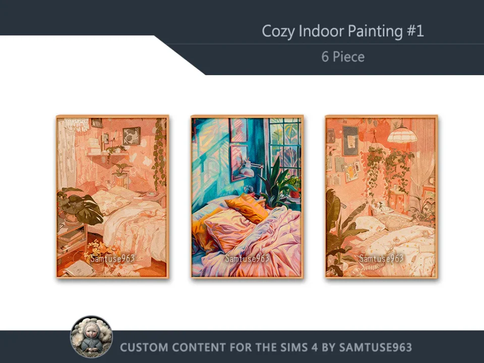 Cozy Indoor Painting #1 Sellable Extra A Samtuse963