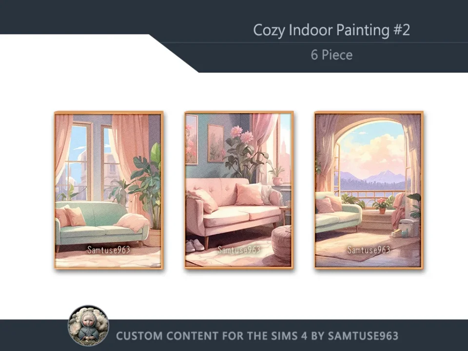 Cozy Indoor Painting #2 Sellable Extra A Samtuse963