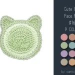 Cute Cat Face Dance Rug #16 Samtuse963