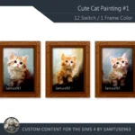 Cute Cat Painting #1 Sellable Samtuse963