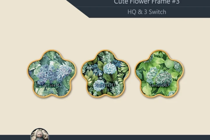 HQ Cute Flower Frame #3 Sellable Samtuse963