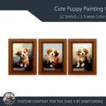 Cute Puppy Painting #1 Samtuse963