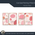 HQ Cute Spot Painting 3 Piece Set #1 Sellable Extra F Samtuse963