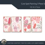 HQ Cute Spot Painting 3 Piece Set #1 Sellable Extra F Samtuse963