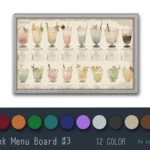 Drink Menu Board #3 Samtuse963