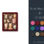 Drink Menu Frame #1 Samtuse963