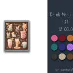 Drink Menu Frame #1 Samtuse963
