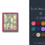 Drink Menu Frame #2 Samtuse963