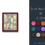 Drink Menu Frame #2 Samtuse963