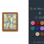 Drink Menu Frame #2 Samtuse963