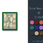 Drink Menu Frame #2 Samtuse963
