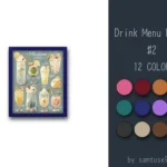 Drink Menu Frame #2 Samtuse963