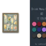 Drink Menu Frame #2 Samtuse963