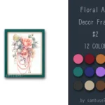 Floral Art Decor Frame #2-Samtuse963