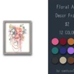 Floral Art Decor Frame #2-Samtuse963