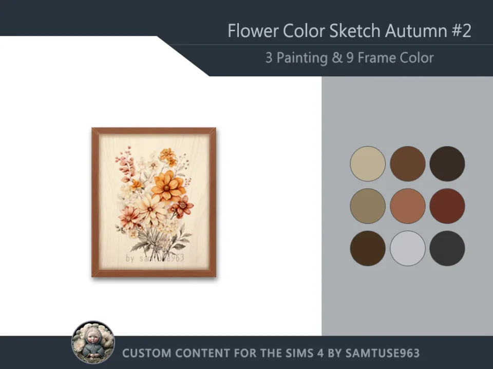 Flower Color Sketch Autumn #2 Samtuse963